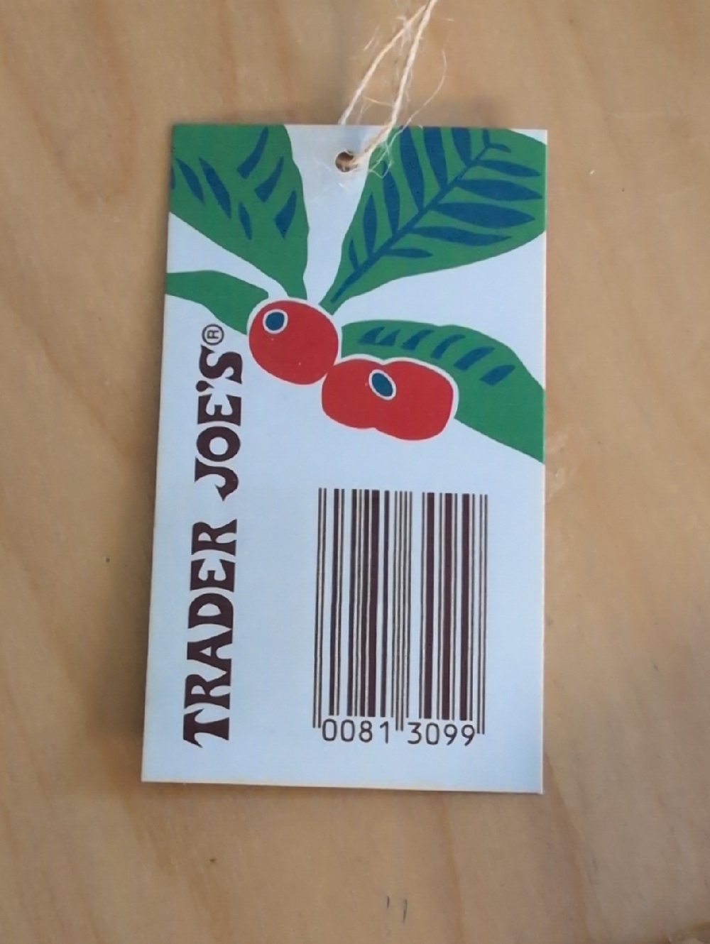 NEW Trader Joe's Coffee Jute Tote Bag - Picture 5 of 6